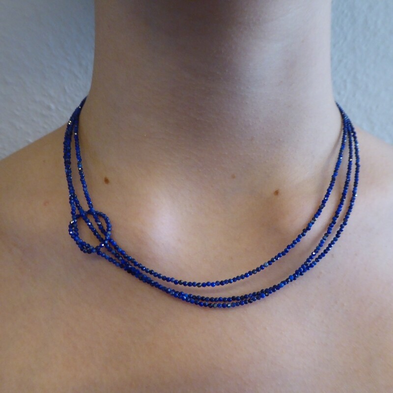 Lapislazuli 3-Reihig *knot*