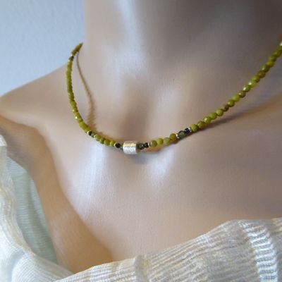 Opalkette "Spring Glow"