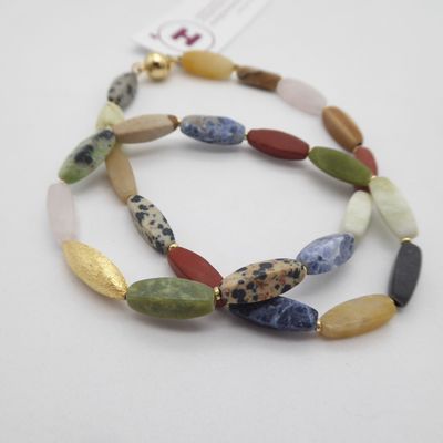 Collier „Erde & Elemente“ vergoldet Collier „Erde & Elemente“ vergoldet
