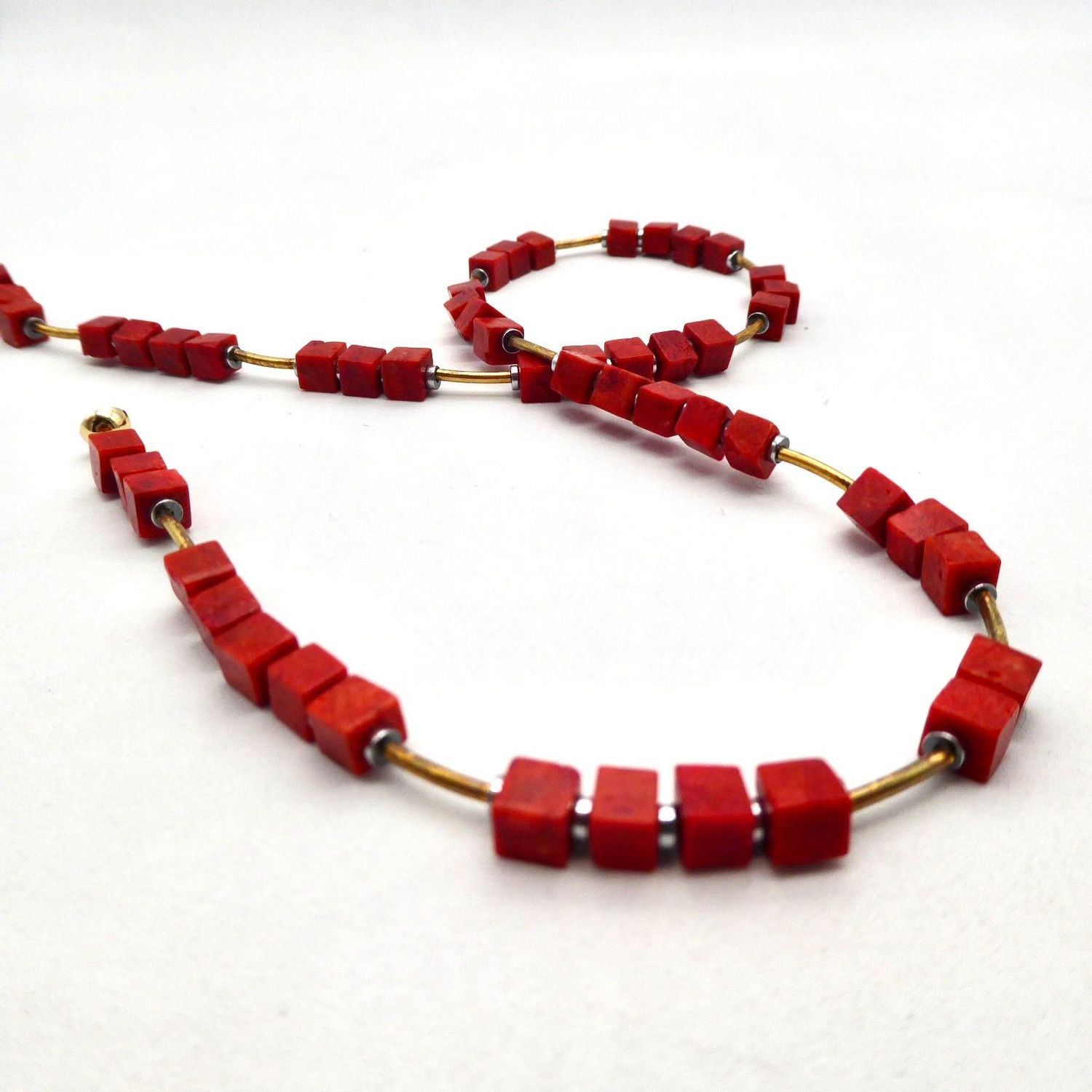 Collier Koralle
