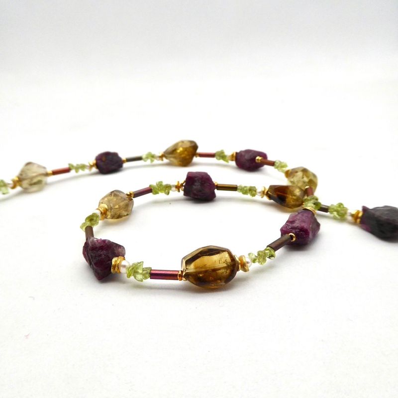 Collier „sonniger Herbstmorgen“