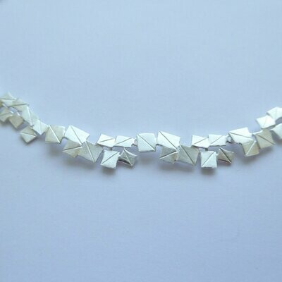 Silbercollier *Origami* (auch vergoldet)