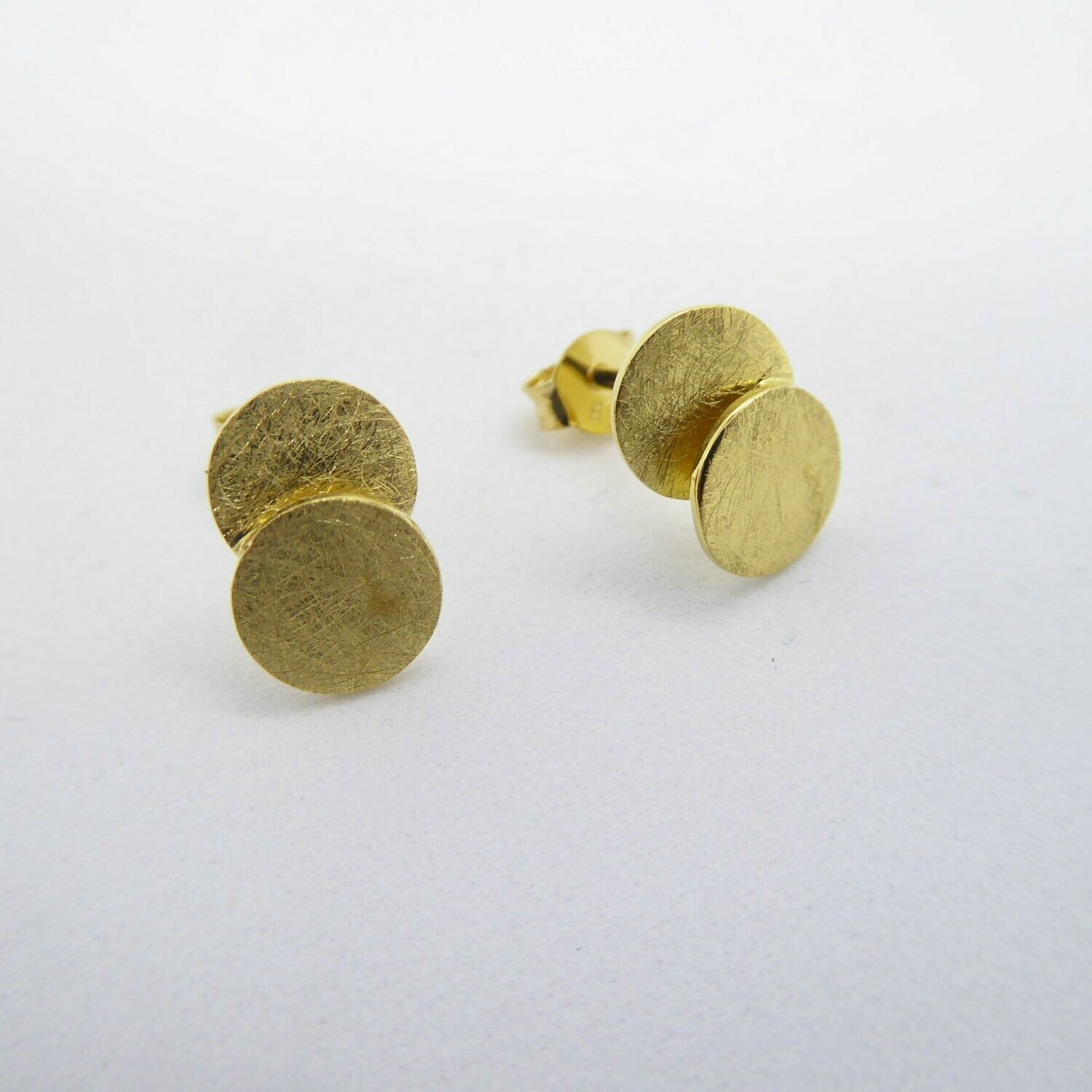 Ohrstecker "Doppelplättchen"