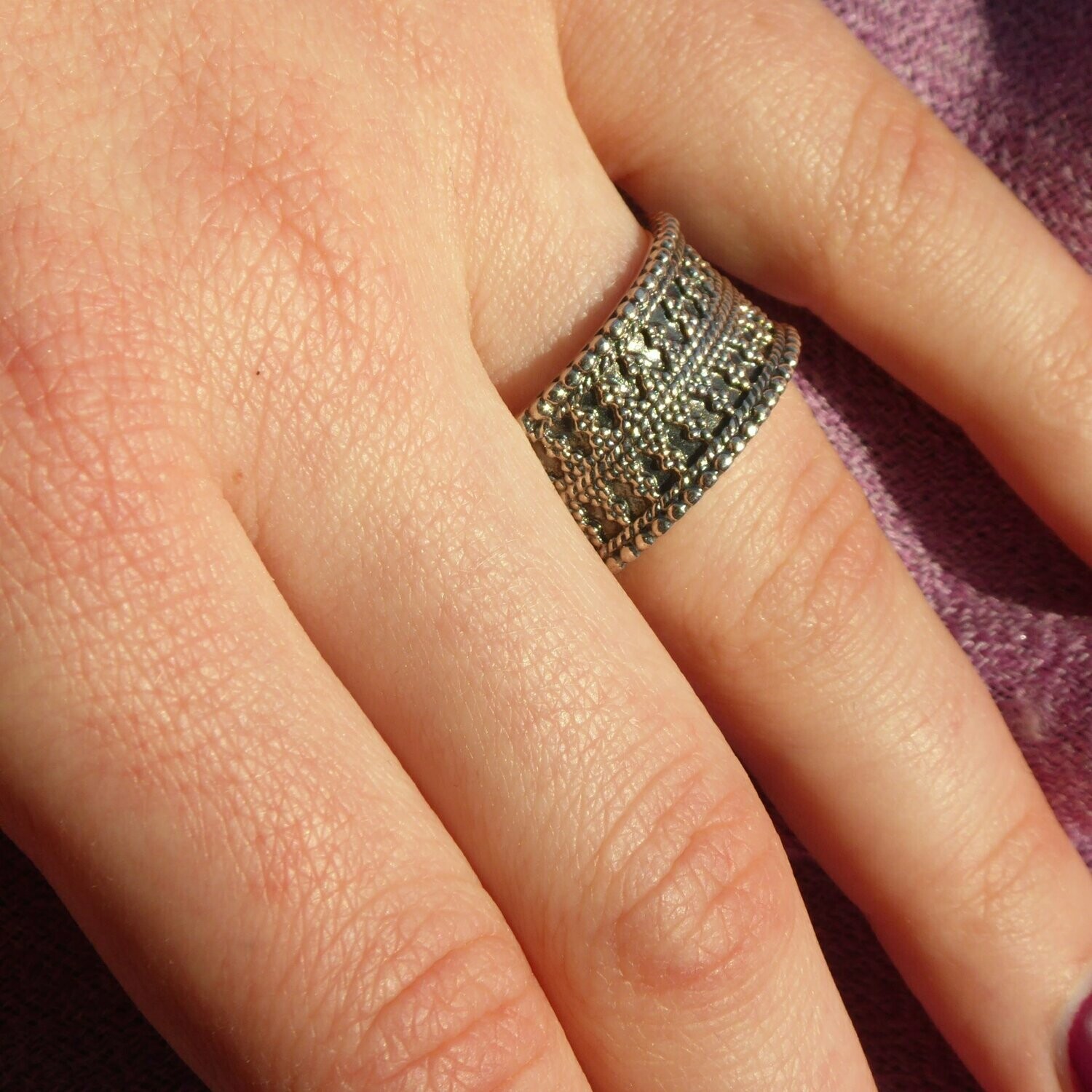 Ring *Fries* Sterling Silber Ring *Fries* Sterling Silber