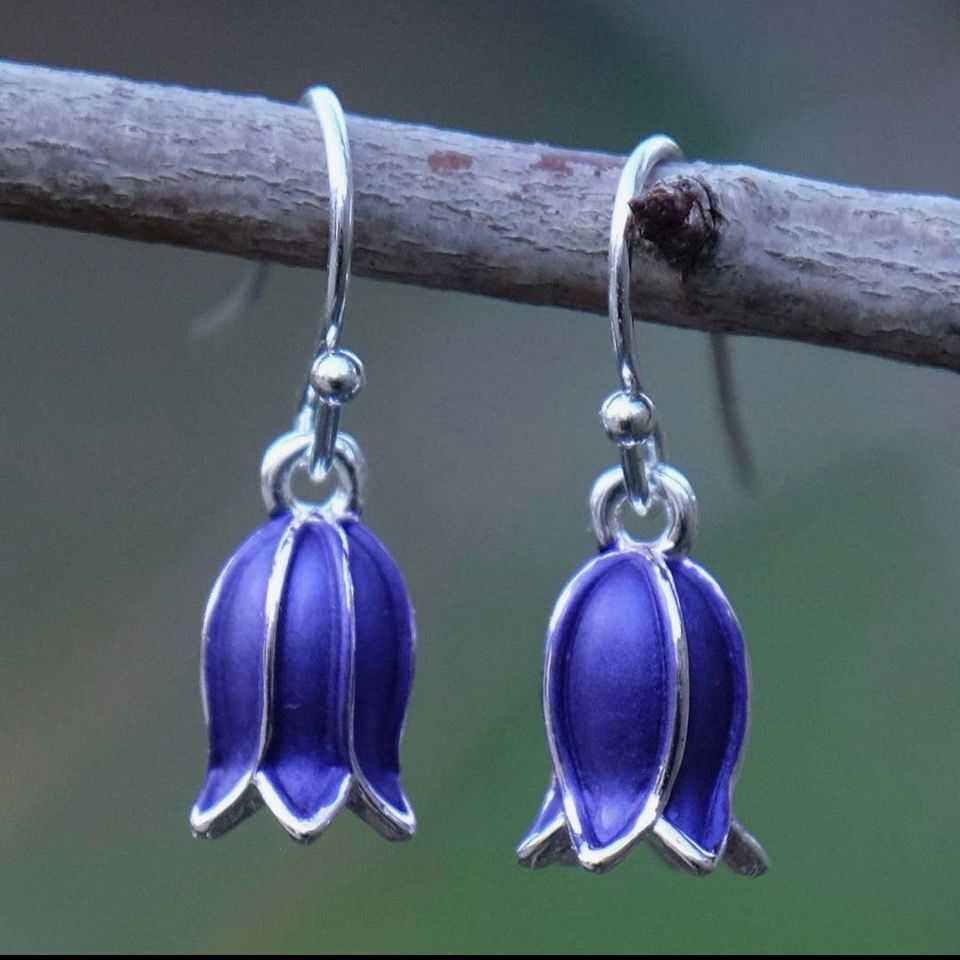 Campanella Blu Ohrhänger