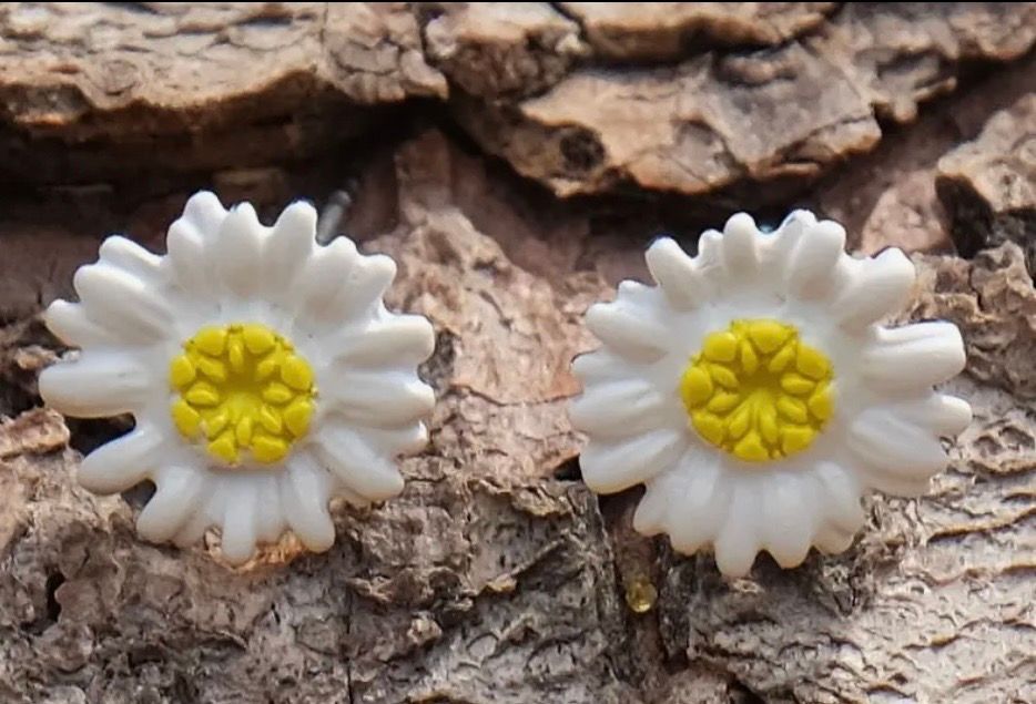 Margeriten Ohrstecker