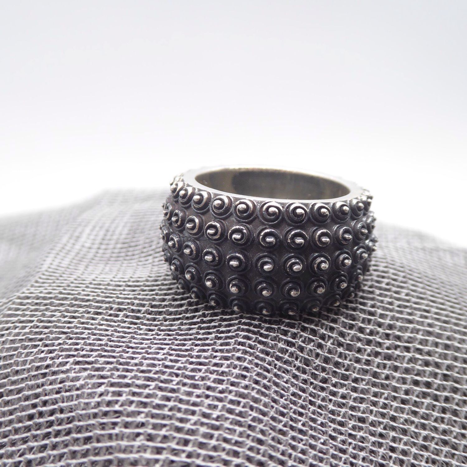 Objekt_01 -massiver Ring aus Sterling Silber Objekt_01 -massiver Ring aus Sterling Silber