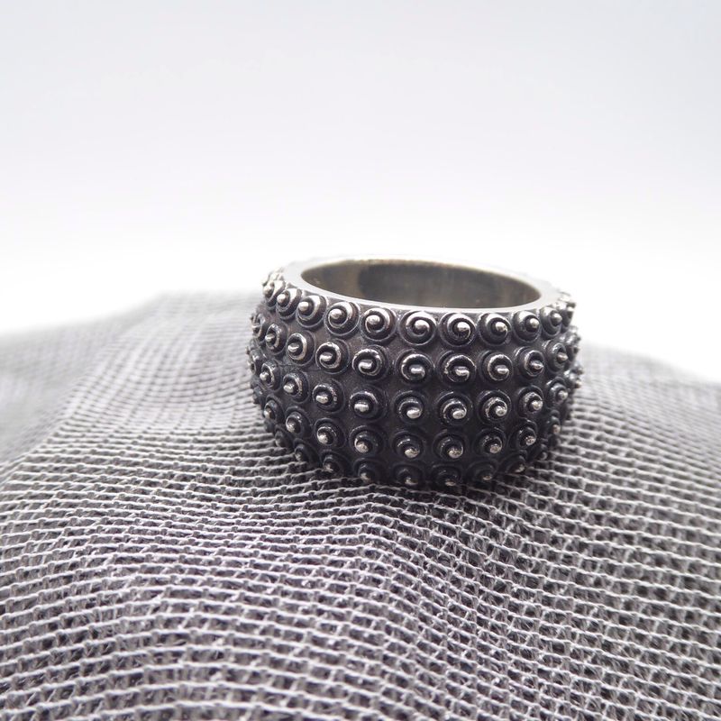 Objekt_01 -massiver Ring aus Sterling Silber Objekt_01 -massiver Ring aus Sterling Silber