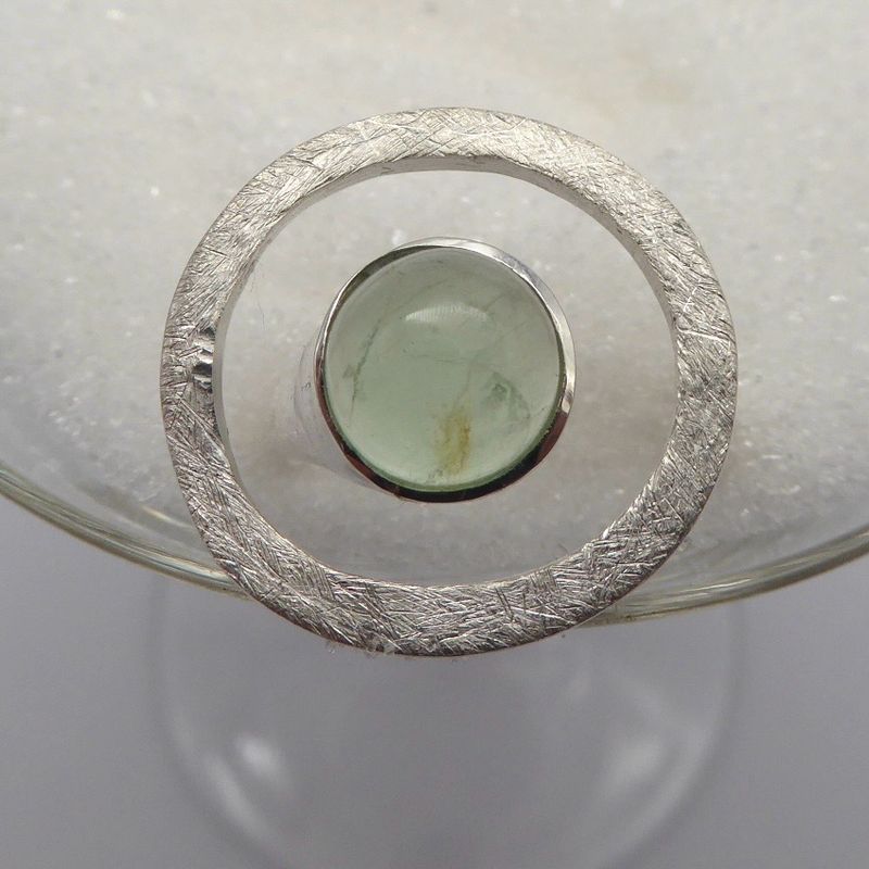 „Magischer Glanz“- Fluorit Silber Ring „Magischer Glanz“- Fluorit Silber Ring