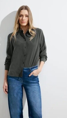 Cecil Solid colour short blouse