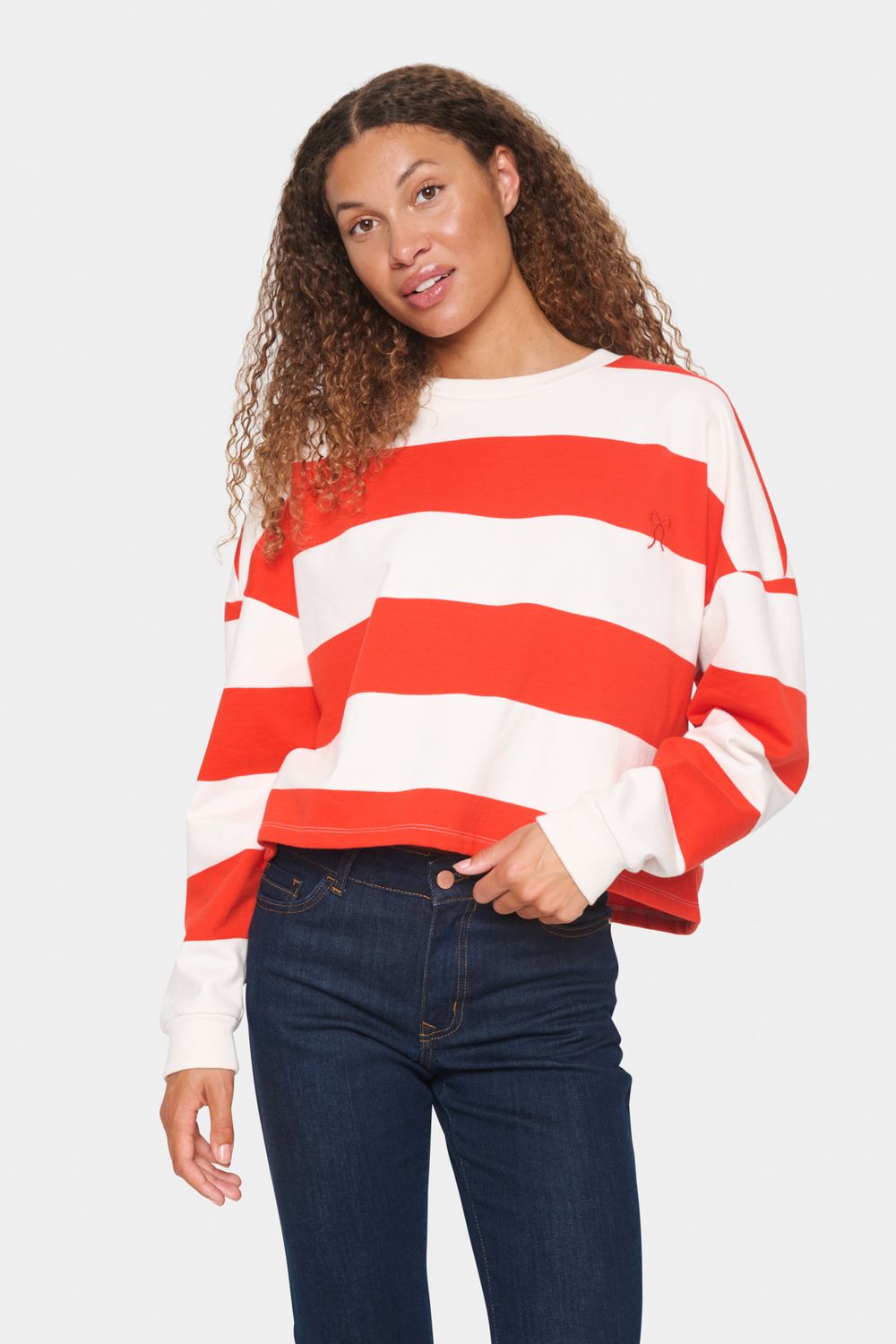 Striped Sweatshirt
