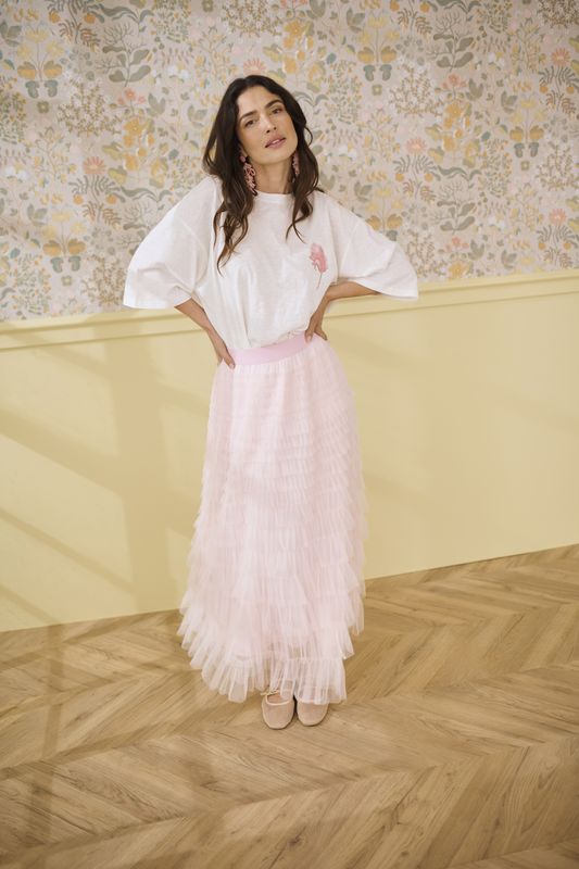 Layered Tulle Skirt