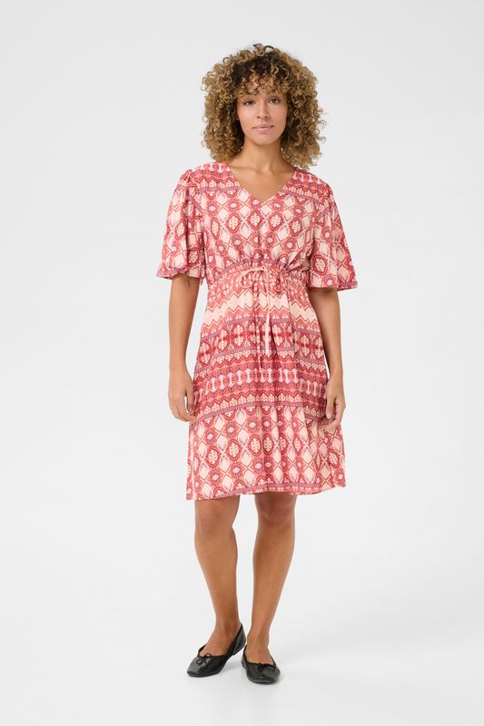 Ethnic Print Dress from Cream