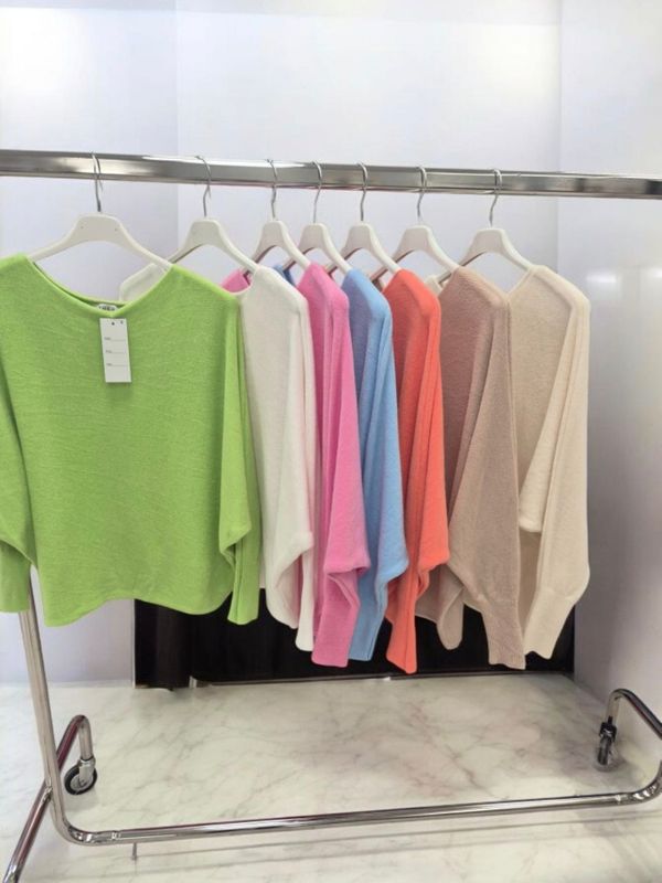 Cashmere mix Batwing knits