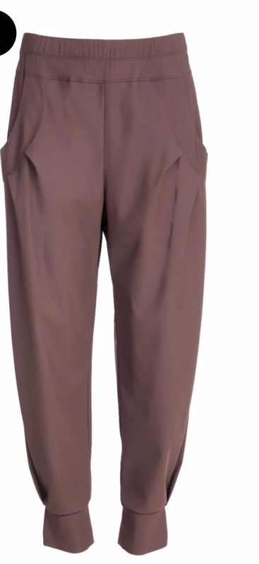 Naya Travel Material Cuff Trousers