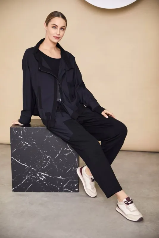 Naya Mixed Jacket with Zip