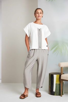 NAYA Curved hem with Elastic waist