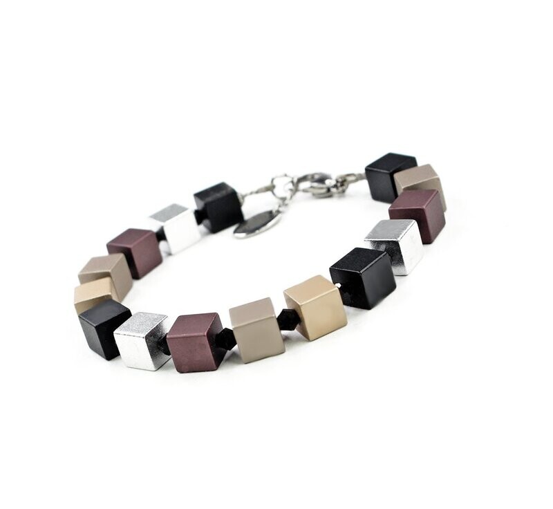 Elegantes Würfelarmband "Chamälion"