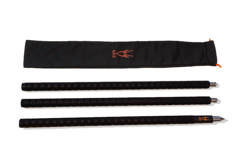 VARA DE MONTAÑA FIBRA CARBONO 4.0
