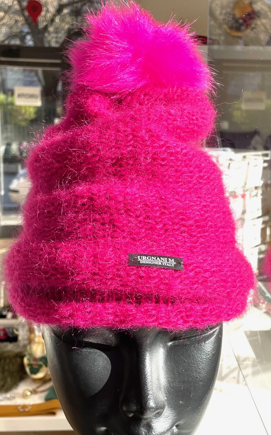 Cappello FUXIA in lana \