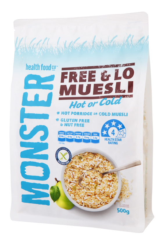 6 x 500g - Gluten Free - Muesli - Free &amp; Lo