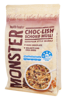 6 x 405g - Wheat Free - Muesli - Choc-Lish
