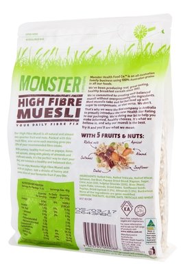 6 x 700g - Muesli - High Fibre - Daily Fibre Fix