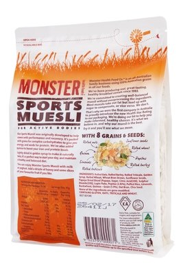 6 x 700g - Muesli - Sports - Developed for Athletes