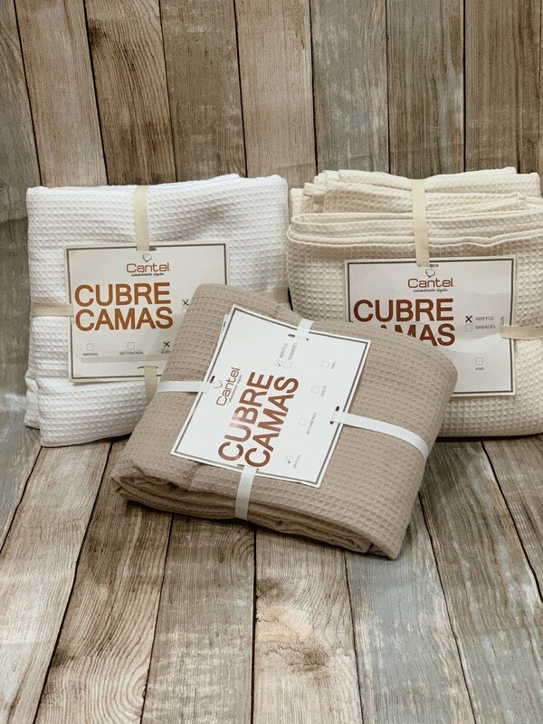 CUBRECAMA WAFFLE