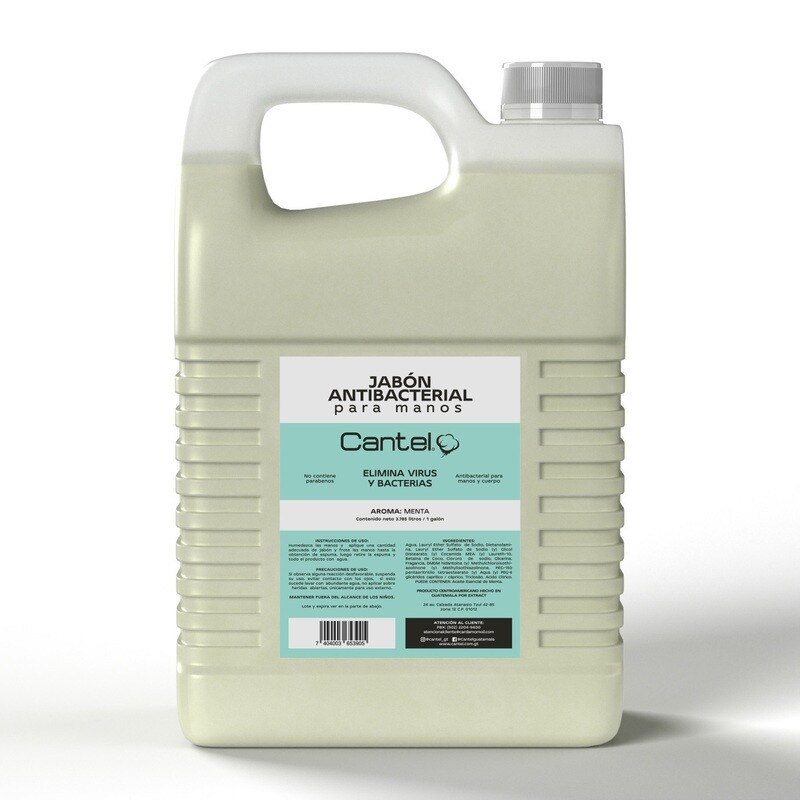 JABÓN LIQUIDO ANTIBACTERIAL (1 GALÓN) JABÓN LIQUIDO ANTIBACTERIAL (1 GALÓN)