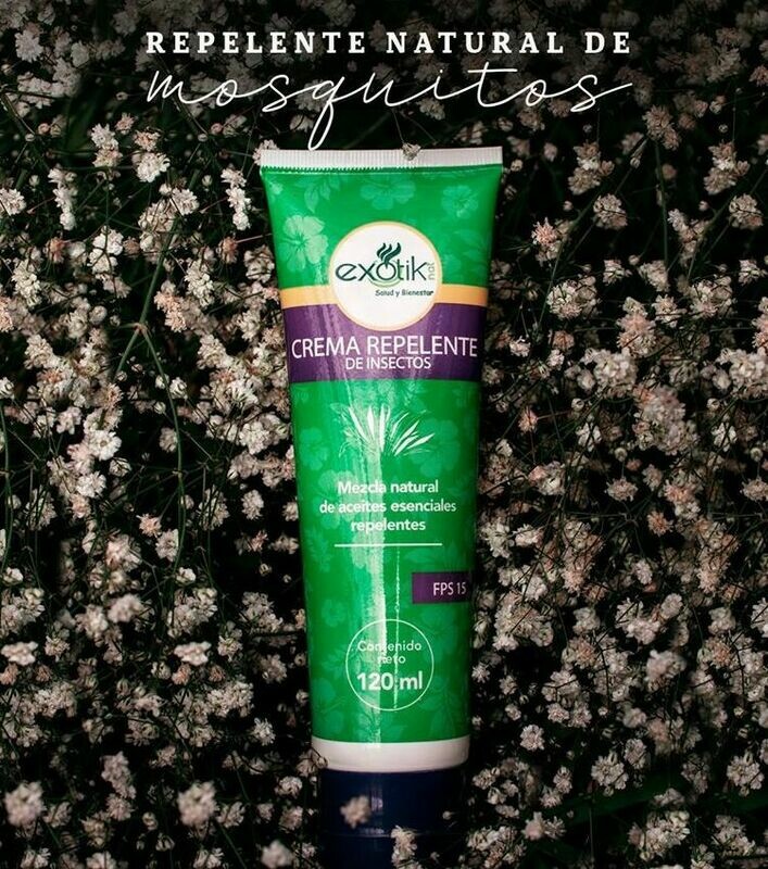 EXOTIK NAT CREMA REPELENTE FPS 15 (120 ML)