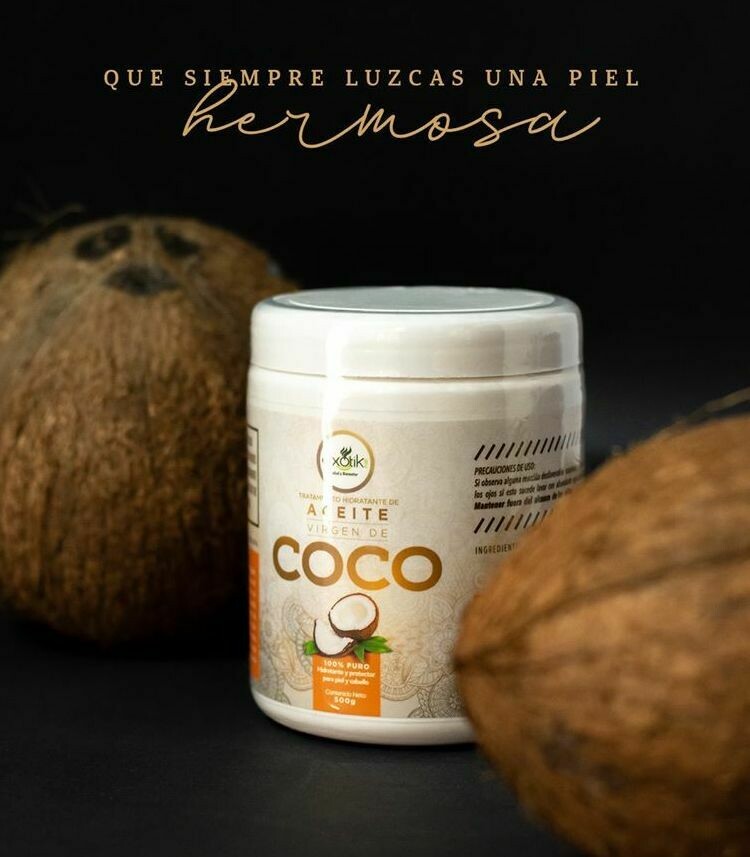 ACEITE VIRGEN DE COCO (500 g)