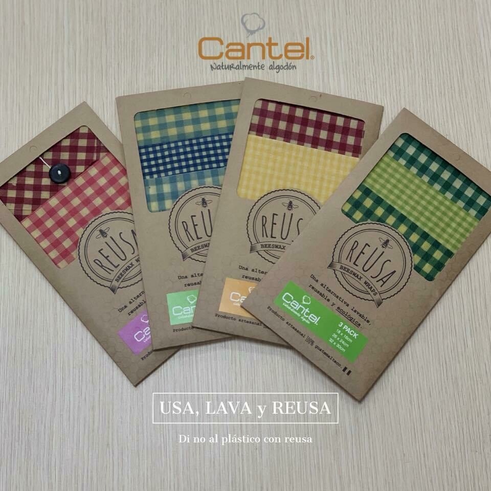 Lunchpack2 escolar beeswax wraps