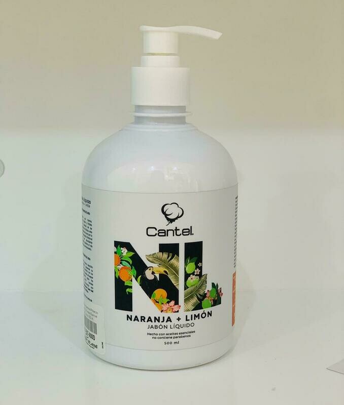 Jabón Líquido Antibacterial P/Manos Cantel Verano