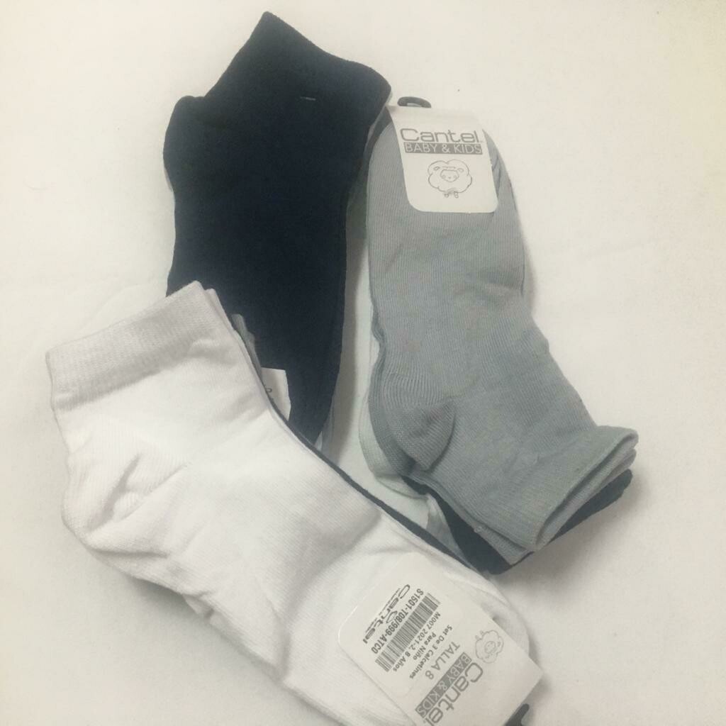 Set De 3 Calcetines Para Niño M007