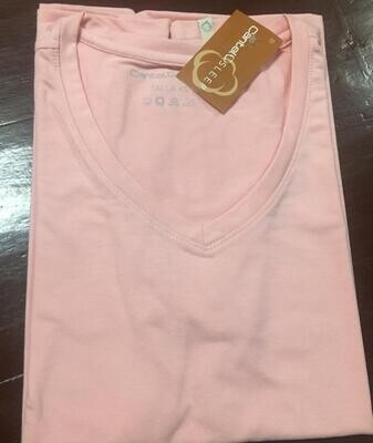 Blusa Mc Pijama Cantel Sleep Keira Dama Color Rosa Pastel