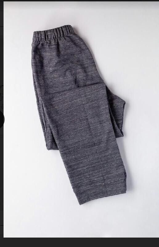 Pijama Pantalon Fansaty Burda Slub Azul