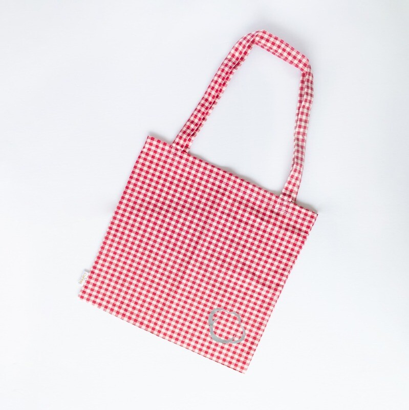 Bolsa de cefiro  17x16 para compras con estampado