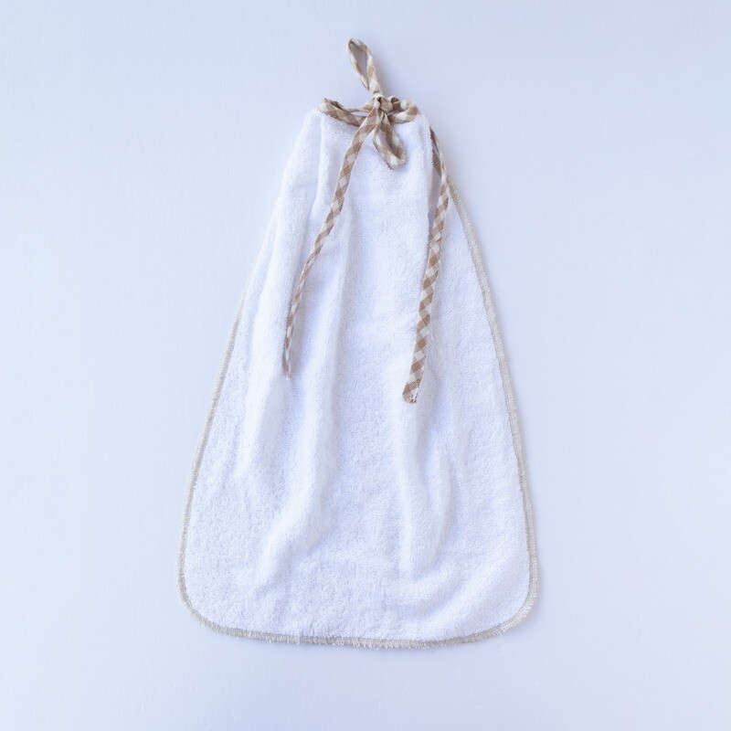 Limpiador De Toalla  Blanca De Tiras Ajustables