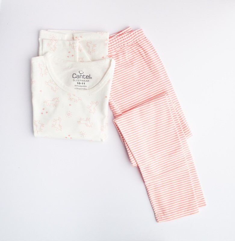 Pijama De Algodón Para Niña Cantel Sleep H716/Tz134,