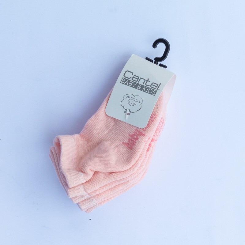 Set De 4 Calcetas Para Bebé Niña D22 rosado 2961