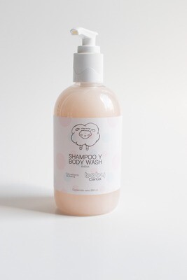 Shampoo Y Shower Gel Bebé Cantel 285Ml