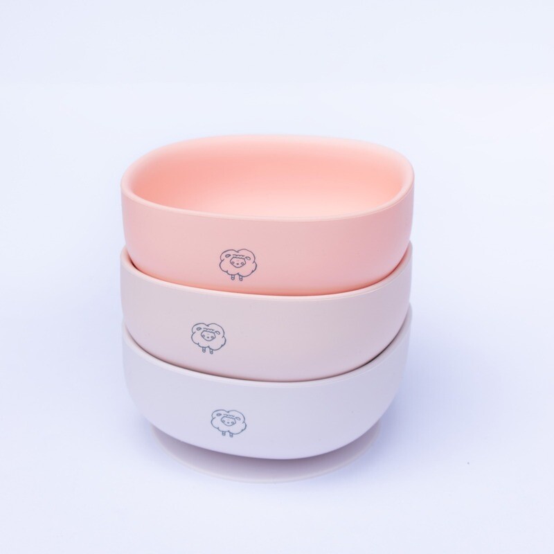 Set de 3 Bowls de silicona para Bebé
