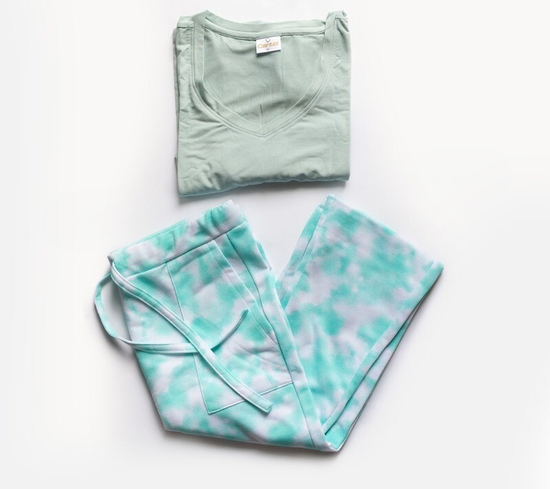 Pijama Cantel Sleep Dama Pantalón y Camiseta Lati Tyedye