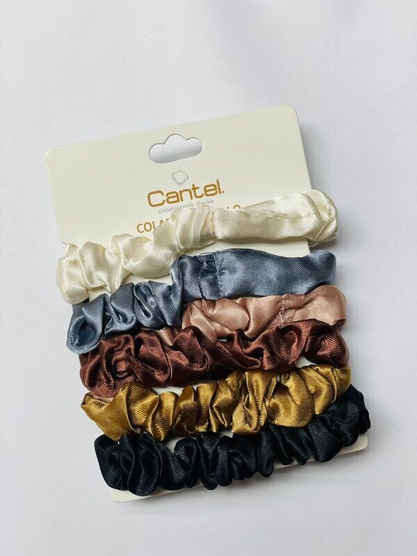 Set De 6 Piezas De Cola Para Cabello Cantel Tipo Seda