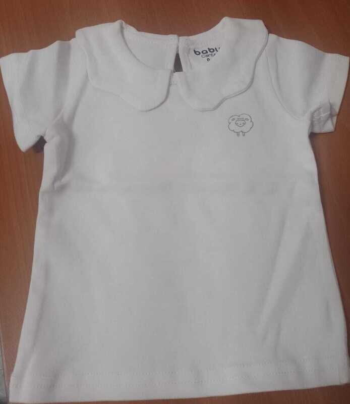 Blusa MC p/bebé 100% algodón RY0014