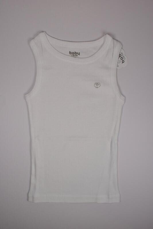 Camiseta de algodón peinado rix 1x1  s/m C111 blanca