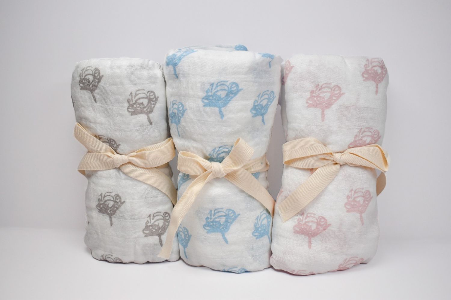 Swaddle para bebé 100% Algodón con estampado 150 años