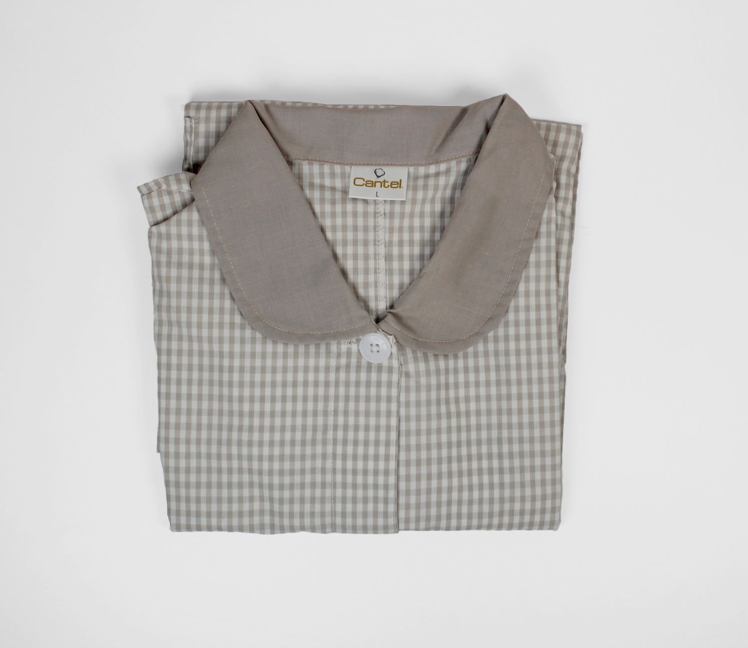 BLUSA DE FILIPINA CHIINILLA GRIS