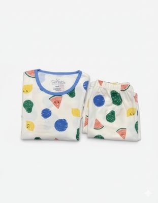 PIJAMA DE ALGODON CANTEL SLEEP NIÑA FRUITS 2